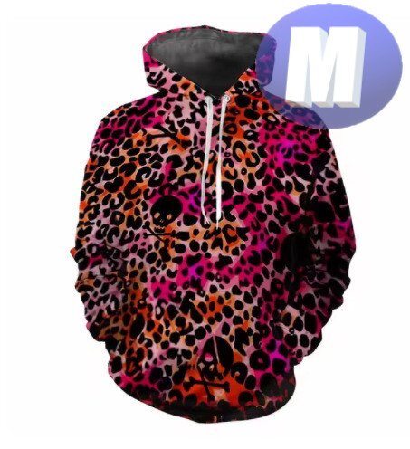 フード付き アニマル柄パーカー M トレーナー アウター 防寒 n723-15拍卖