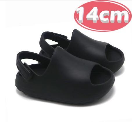 サンダル キッズ ブラック 14㎝ 夏 海 レジャー n392拍卖