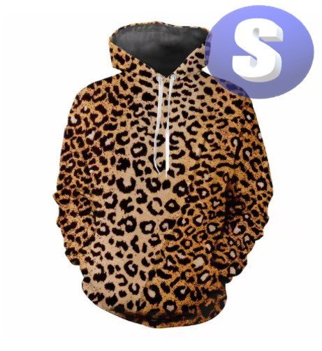 フード付き アニマル柄パーカー S トレーナー アウター 防寒 n723-14拍卖