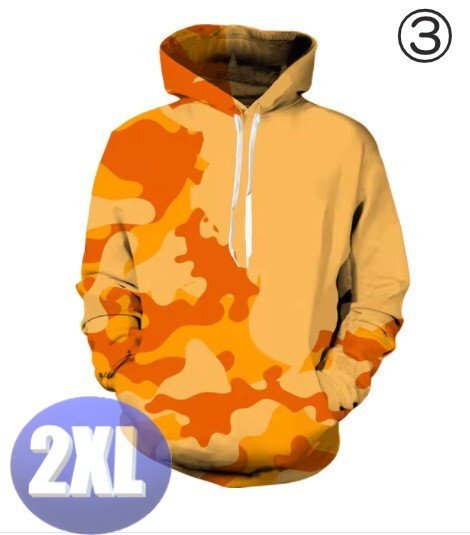 フード付き 迷彩パーカー カモフラ イエロー 2XL トレーナー アウター 防寒 n721拍卖