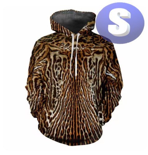 フード付き アニマル柄パーカー S トレーナー アウター 防寒 n723-12拍卖