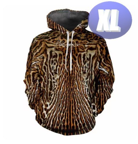フード付き アニマル柄パーカー XL トレーナー アウター 防寒 n723-12拍卖