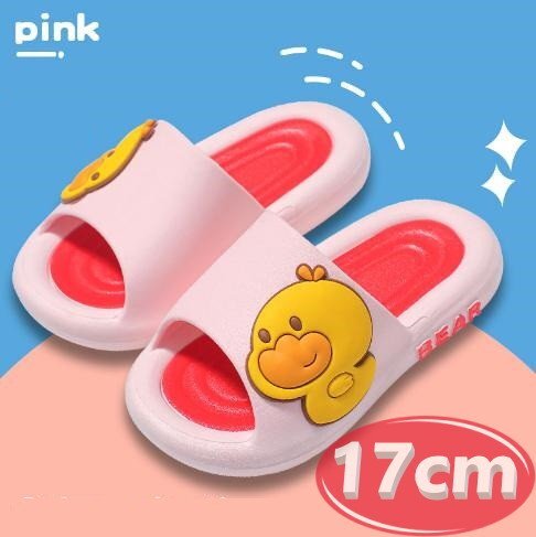 サンダル キッズ アヒル ピンク 17㎝ 夏 海 リゾート n765拍卖