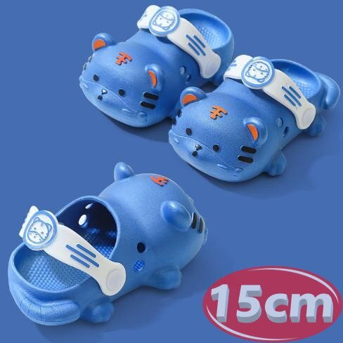 サンダル キッズ トラ ブルー 15㎝ 夏 海 リゾート n763拍卖
