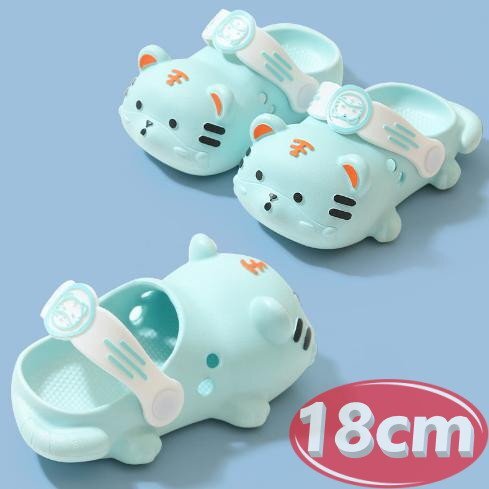 サンダル キッズ トラ ライトブルー 18㎝ 夏 海 リゾート n763拍卖