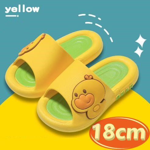 サンダル キッズ アヒル イエロー 18㎝ 夏 海 リゾート n765拍卖