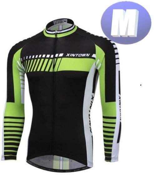 XINTOWN サイクリングウェア 長袖 Mサイズ 自転車 ウェア サイクルジャージ 吸汗速乾防寒 新品 インポート品【n635】拍卖
