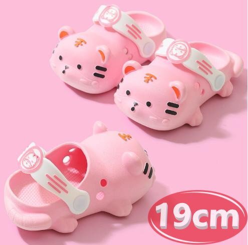 サンダル キッズ トラ ピンク 19㎝ 夏 海 リゾート n763拍卖