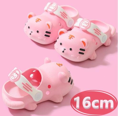 サンダル キッズ トラ ピンク 16㎝ 夏 海 リゾート n763拍卖