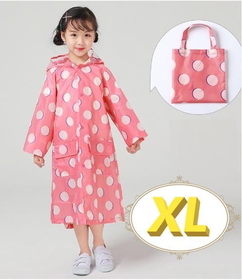 レインウェア 合羽 レインウェア キッズ 子供用 雨具 通学 カラーD XLサイズ 135㎝-150cm n362拍卖