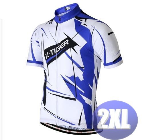 x-tiger サイクリングウェア 半袖 2XLサイズ 自転車 ウェア サイクルジャージ 吸汗速乾防寒 新品 インポート品【n600-14】拍卖