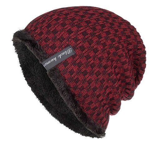 ニットキャップ ニット帽 ビーニー ワインレッド 帽子 アウトドア ユニセックス メンズ レディース 男女兼用 n599拍卖