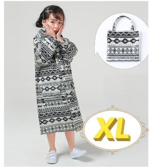 レインウェア 合羽 レインウェア キッズ 子供用 雨具 通学 カラーA XLサイズ 135㎝-150cm n362拍卖