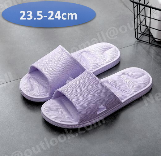 1スタ ☆ レディース PVC スポーツサンダル パープル 23.5 - 24.0cm ☆083 シャワーサンダル拍卖