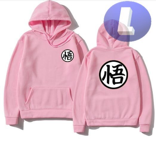 フード付き ゲームキャラパーカー L トレーナー アウター 防寒 悟 ピンク n712拍卖
