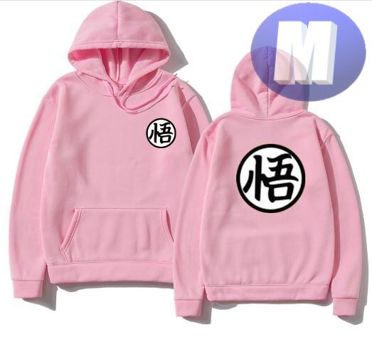 フード付き ゲームキャラパーカー M トレーナー アウター 防寒 悟 ピンク n712拍卖