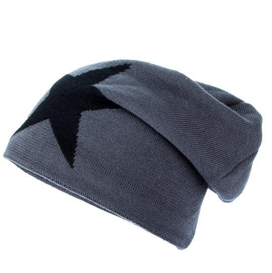 ニットキャップ ニット帽 ビーニー グレー 帽子 アウトドア ユニセックス メンズ レディース 男女兼用 n594拍卖