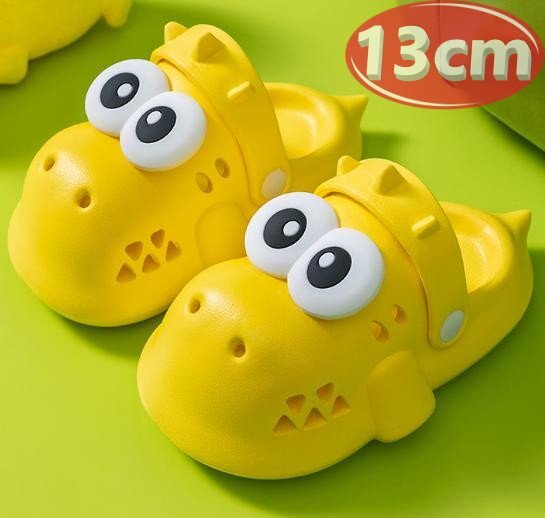 サンダル キッズ イエロー 13㎝ かいじゅう 夏 海 リゾート n750拍卖