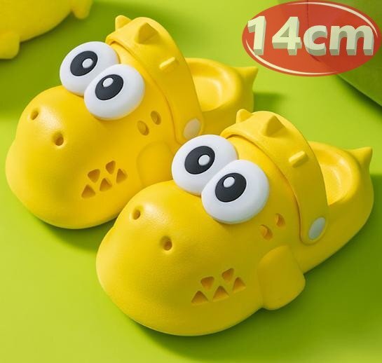 サンダル キッズ イエロー 14㎝ かいじゅう 夏 海 リゾート n750拍卖