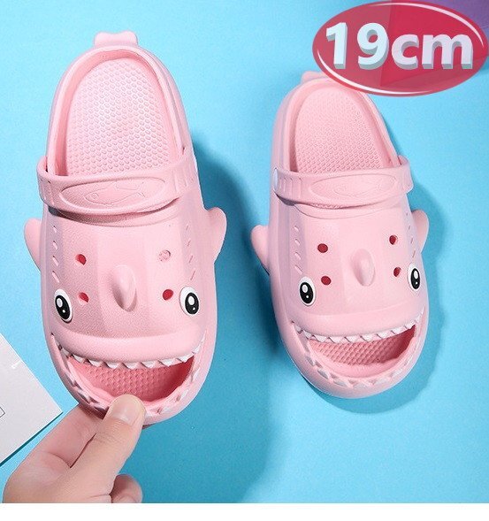 サンダル キッズ ピンク 19㎝ サメ 鮫 シャーク 夏 海 リゾート n396拍卖