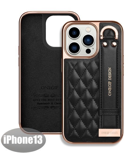 iPhone13 ケース ブラック おしゃれ スマホケース スマホカバー 耐衝撃 衝撃吸収【n284】拍卖