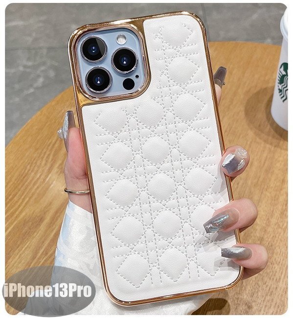iPhone13PRO ケース ホワイト おしゃれ スマホケース スマホカバー 耐衝撃 衝撃吸収【n296】拍卖