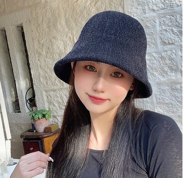 バケットハット ブラック レディース 帽子 ハット 冬 エレガント おしゃれ もこもこ 上品 秋 春 暖かい 防寒 小顔効果拍卖