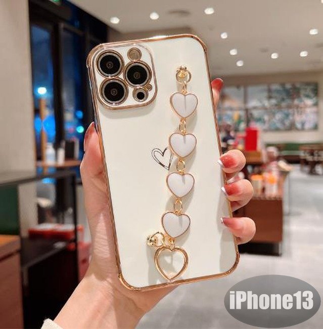iPhone13 ケース ホワイト おしゃれ スマホケース スマホカバー 耐衝撃 衝撃吸収【n282】拍卖