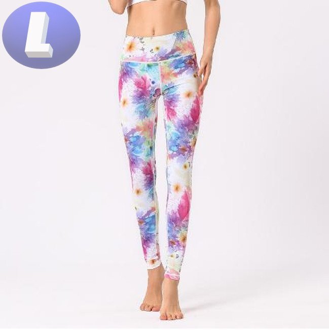 レギンス ロングパンツ サイズL ヨガ レギンスフィットネスパンツ ランニングパンツ 動きやすい ダンス ヨガウェア n305-01拍卖