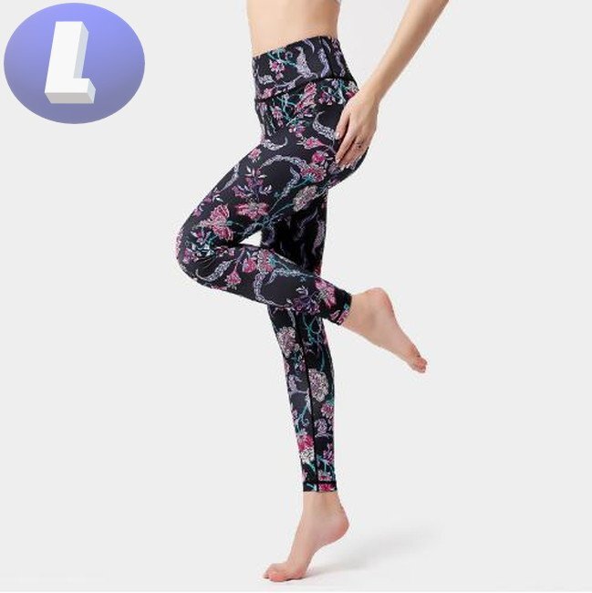 レギンス ロングパンツ サイズL ヨガ レギンスフィットネスパンツ ランニングパンツ 動きやすい ダンス ヨガウェア n303-01拍卖