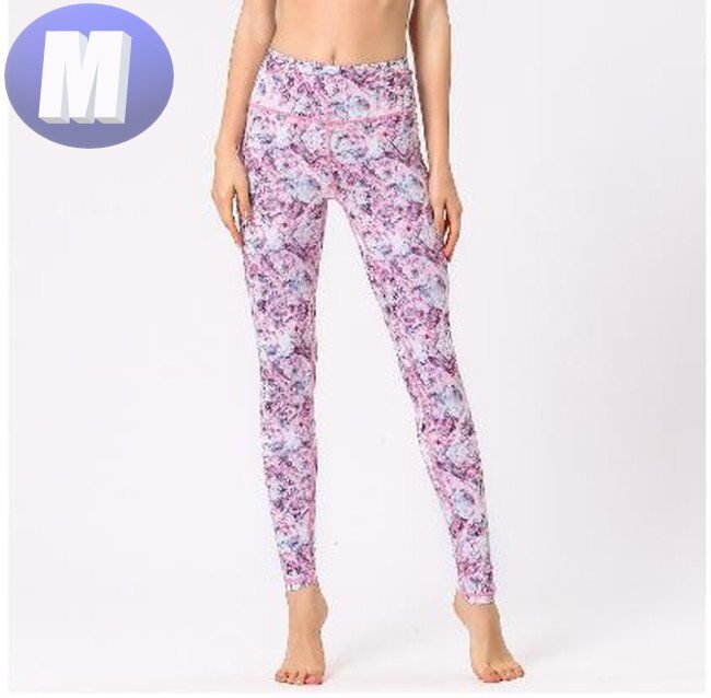 レギンス ロングパンツ サイズM ヨガ レギンスフィットネスパンツ ランニングパンツ 動きやすい ダンス ヨガウェア n305-03拍卖