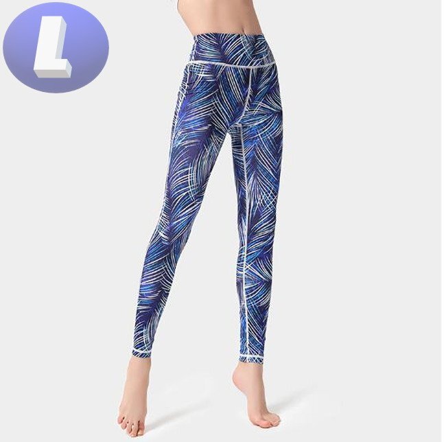 レギンス ロングパンツ サイズL ヨガ レギンスフィットネスパンツ ランニングパンツ 動きやすい ダンス ヨガウェア n304-05拍卖