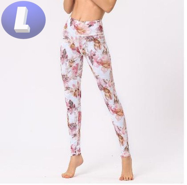 レギンス ロングパンツ サイズL ヨガ レギンスフィットネスパンツ ランニングパンツ 動きやすい ダンス ヨガウェア n305-02拍卖