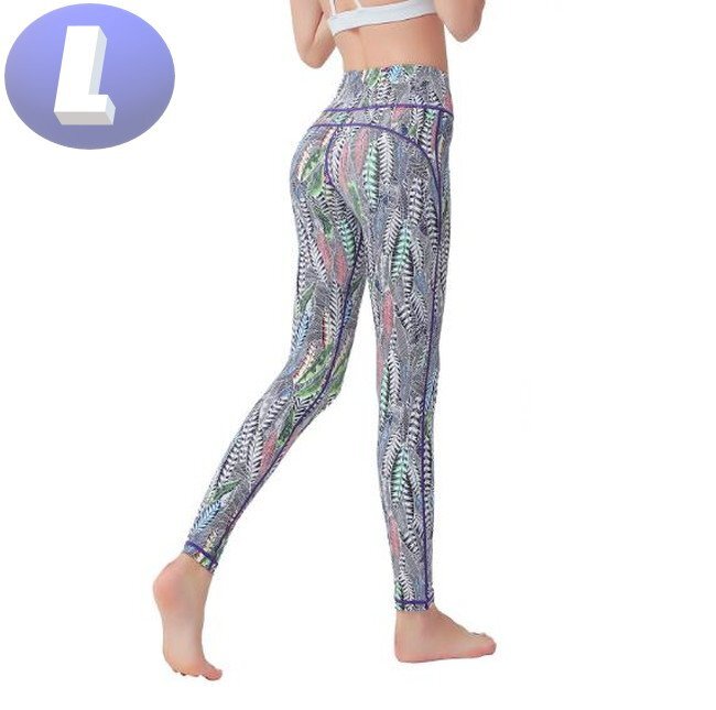 レギンス ロングパンツ サイズL ヨガ レギンスフィットネスパンツ ランニングパンツ 動きやすい ダンス ヨガウェア n304-06拍卖