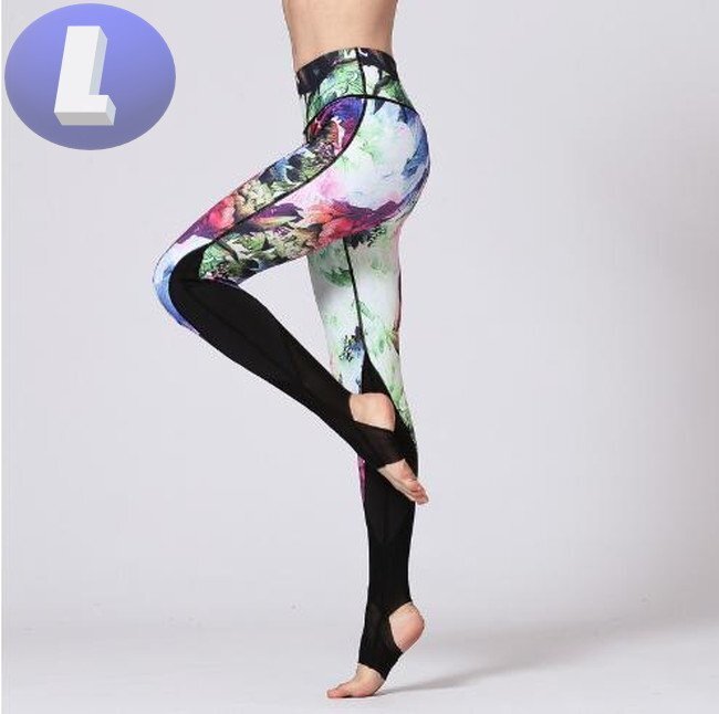 トレンカ ロングパンツ サイズL ヨガ レギンスフィットネスパンツ ランニングパンツ 動きやすい ダンス ヨガウェア n310-02拍卖