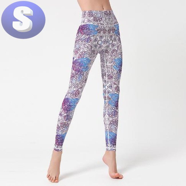 レギンス ロングパンツ サイズS ヨガ レギンスフィットネスパンツ ランニングパンツ 動きやすい ダンス ヨガウェア n300-03拍卖