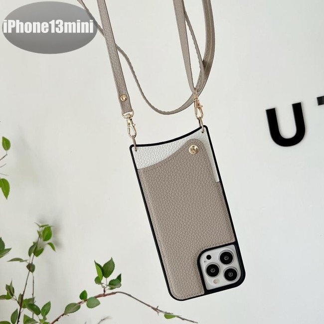 iPhone13mini ケース グレー おしゃれ スマホケース スマホカバー 耐衝撃 衝撃吸収【n286】拍卖