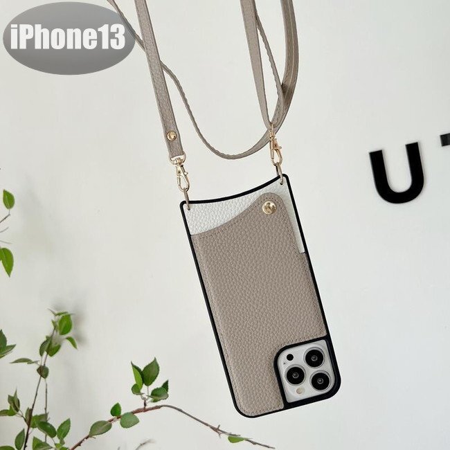 iPhone13 ケース グレー おしゃれ スマホケース スマホカバー 耐衝撃 衝撃吸収【n286】拍卖