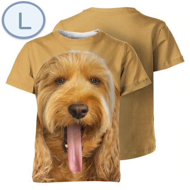 ドッグ 半袖 Tシャツ 【n-233-D】 Lサイズ 犬 イヌ いぬ拍卖