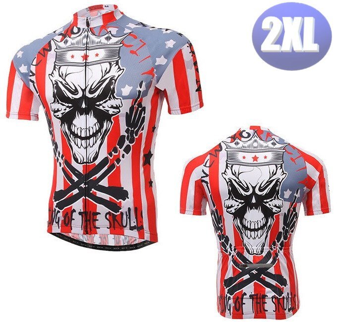 XINTOWN サイクリングウェア 半袖 2XLサイズ 自転車 ウェア サイクルジャージ 吸汗速乾防寒 新品 インポート品【n626】拍卖