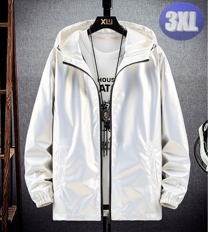 フード付き ジップアップパーカー ホワイト 3XL トレーナー アウター 防寒 n730-wh拍卖