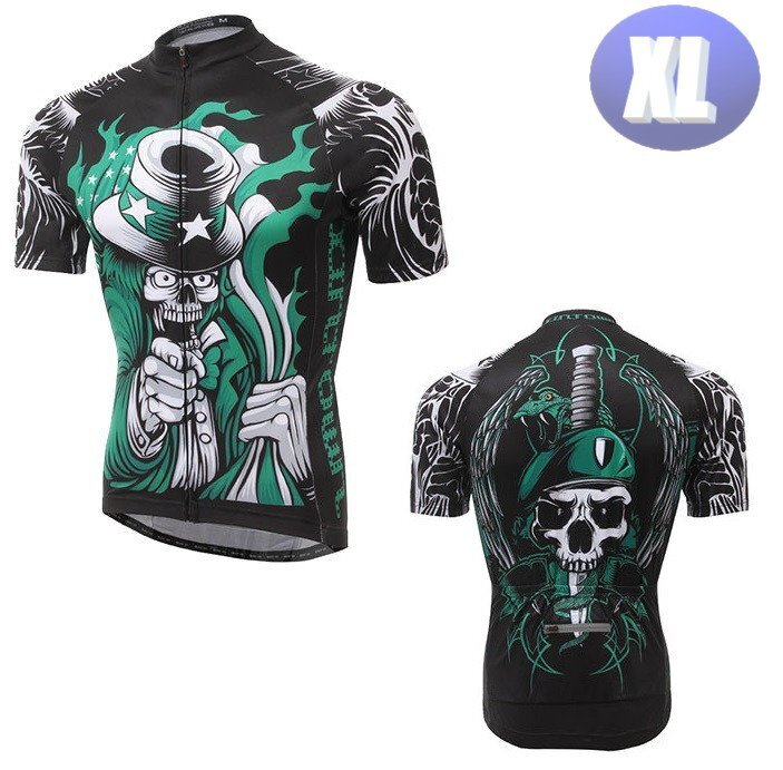 XINTOWN サイクリングウェア 半袖 XLサイズ 自転車 ウェア サイクルジャージ 吸汗速乾防寒 新品 インポート品【n623】拍卖