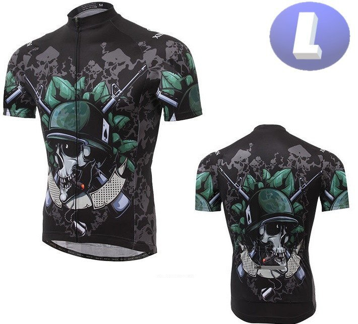 XINTOWN サイクリングウェア 半袖 Lサイズ 自転車 ウェア サイクルジャージ 吸汗速乾防寒 新品 インポート品【n622】拍卖