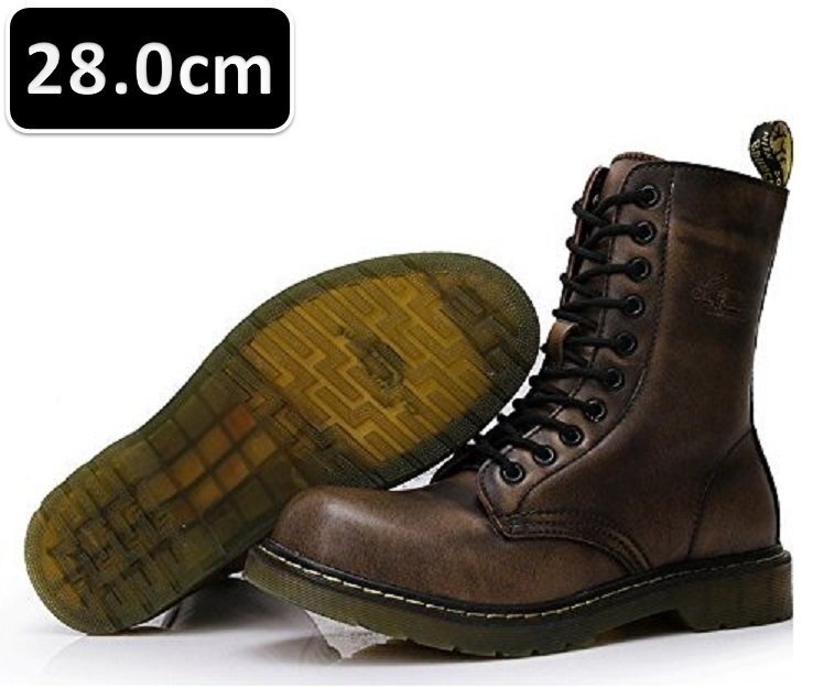 ツーリングブーツ 28.0cm ブラウン ライディングブーツ レーシングブーツ 防水 防寒 バイクブーツ バイク用品 オートバイ ショート 大人用拍卖