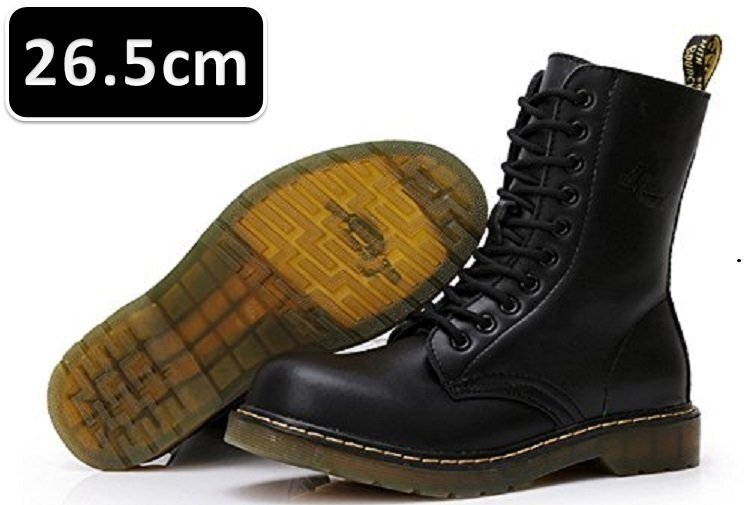 ツーリングブーツ 26.5cm ブラック ライディングブーツ レーシングブーツ 防水 防寒 バイクブーツ バイク用品 オートバイ ショート 大人用拍卖