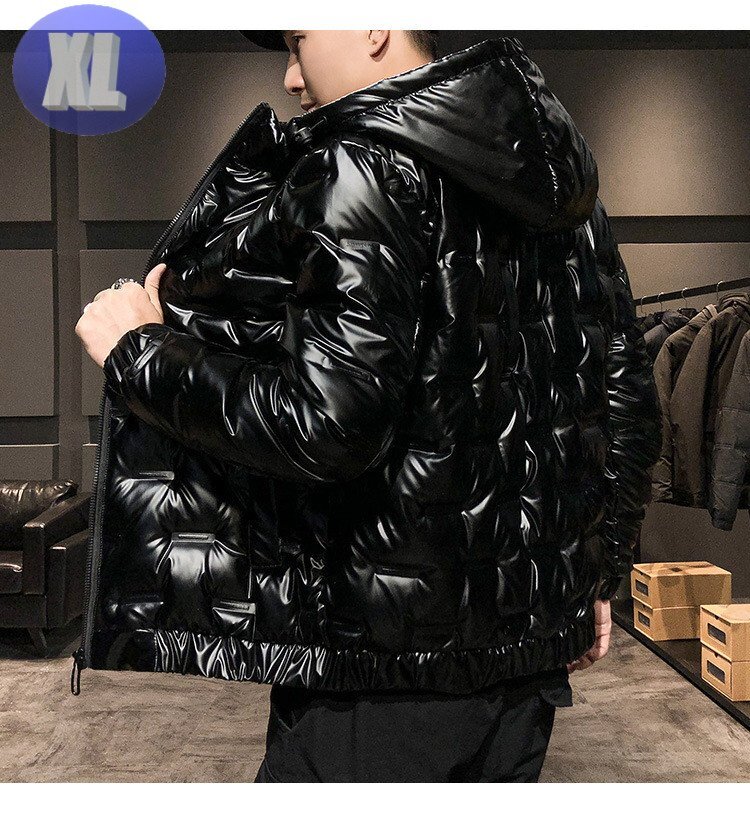 ダウンジャケット 中綿 ジャケット ブラック XL n709拍卖