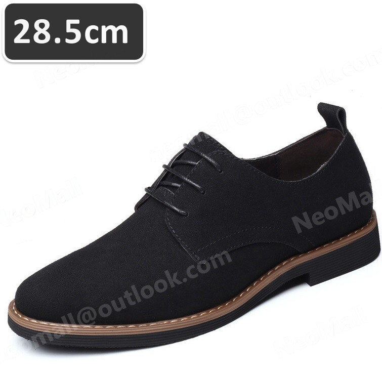 送料込☆メンズ カジュアル スニーカー ブラック サイズ 28.5cm 革靴 靴 カジュアル 屈曲性 通勤 軽量 インポート品【n047】拍卖