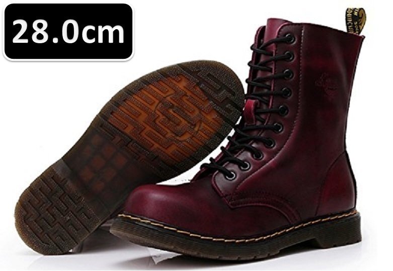 ツーリングブーツ 28.0cm レッド ライディングブーツ レーシングブーツ 防水 防寒 バイクブーツ バイク用品 オートバイ ショート 大人用拍卖