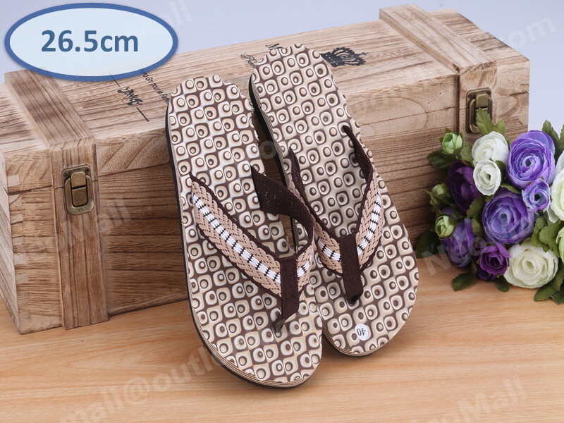 1スタ ☆ メンズ ビーチサンダル ブラウン 26.5cm ☆ 087拍卖