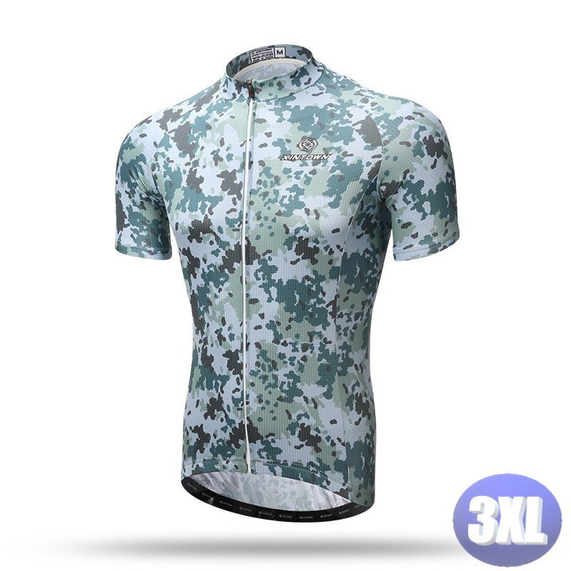 XINTOWN サイクリングウェア 半袖 3XLサイズ 自転車 ウェア サイクルジャージ 吸汗速乾防寒 新品 インポート品【619-D】拍卖